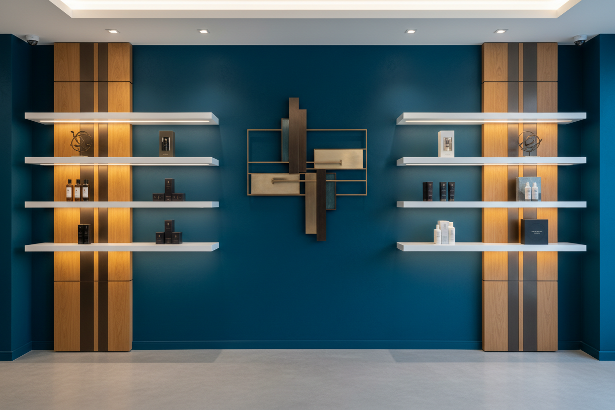 retail store color background