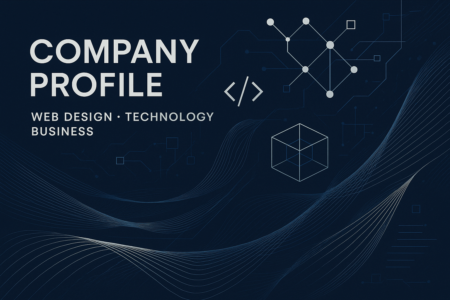 web, design, technology and business company profile