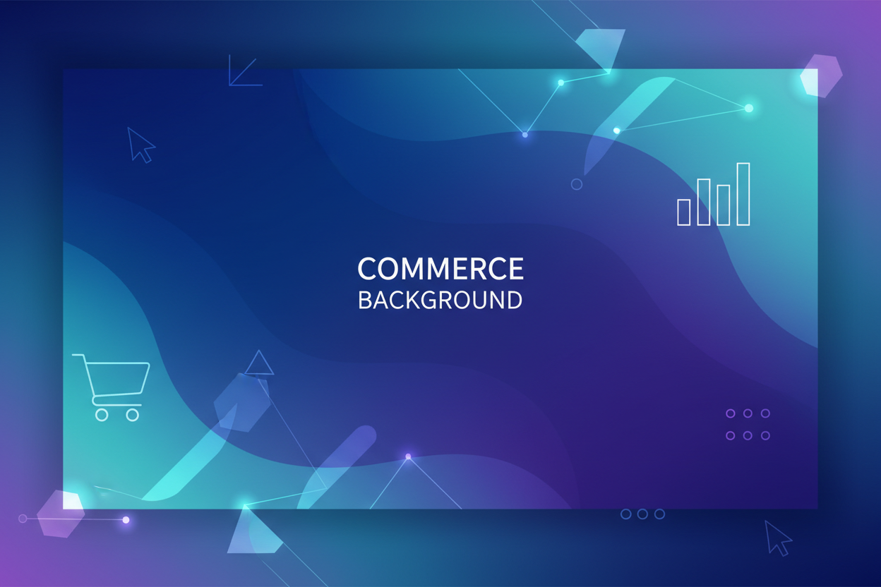 commerce color with background