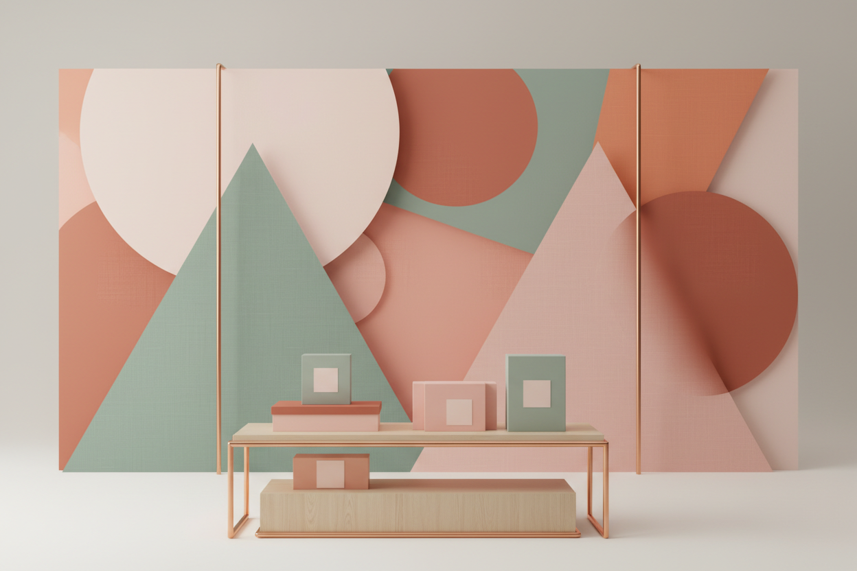 shop retail color background